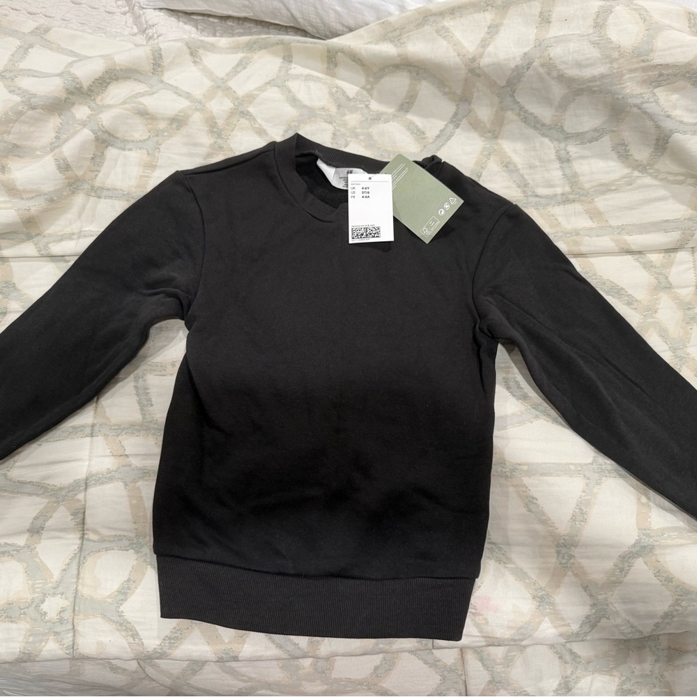 H&M Kids Black Sweatshirt